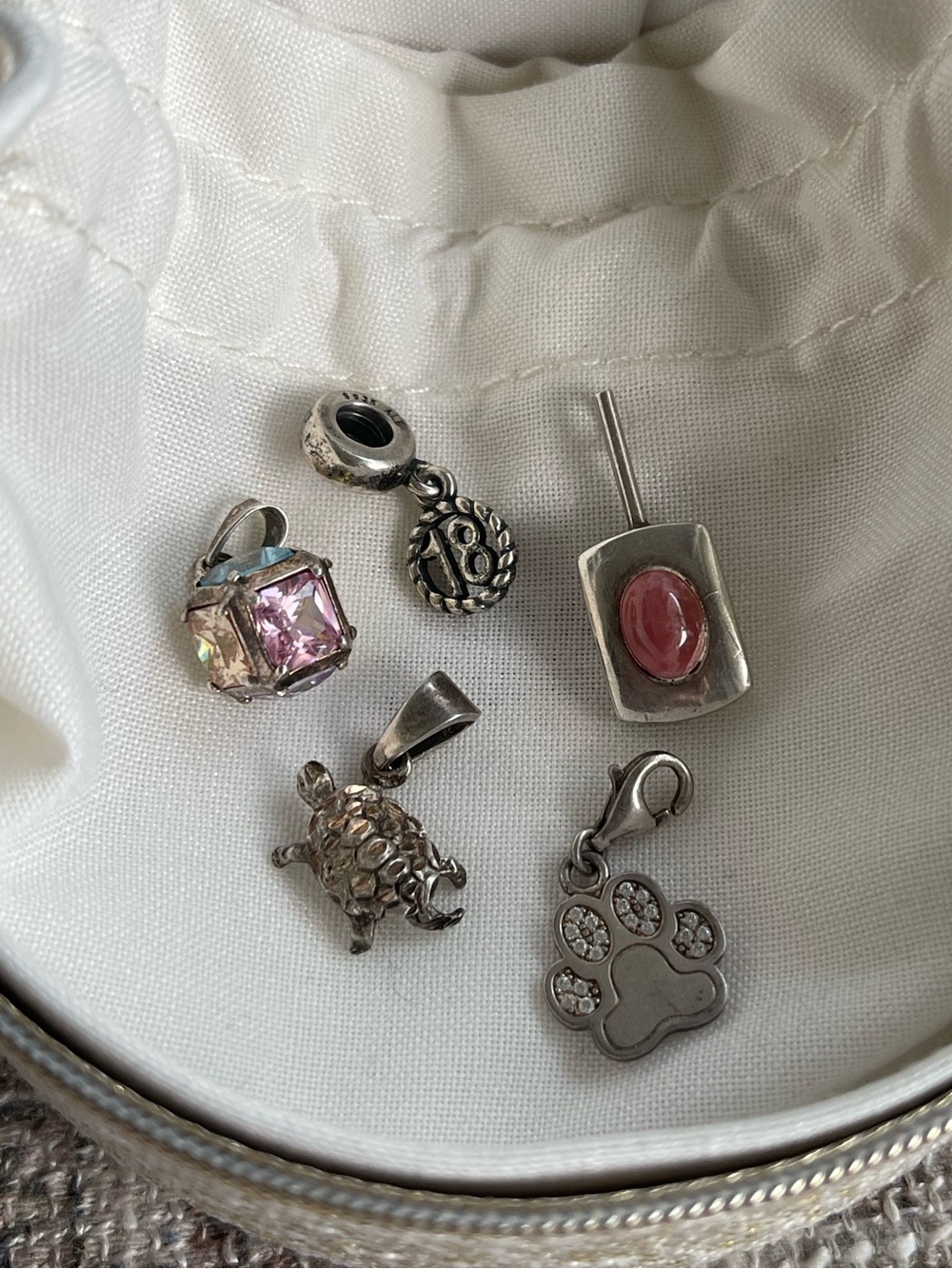 Sterling Silver 925 Assorted Necklace / Bracelet Charms